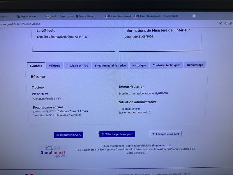 Citroen C1 1.0 Attraction 2010 – снимка 6