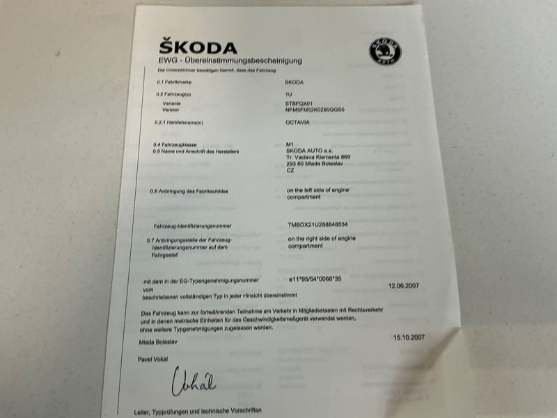 Skoda Octavia 1.6 Tour 2007 – снимка 6