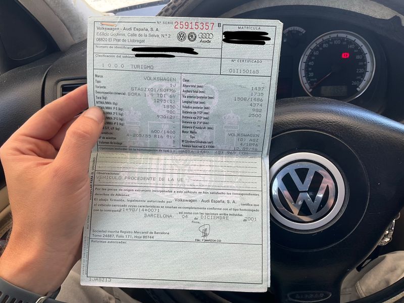 Volkswagen Bora 1.9 TDI Highline 2001 – снимка 6
