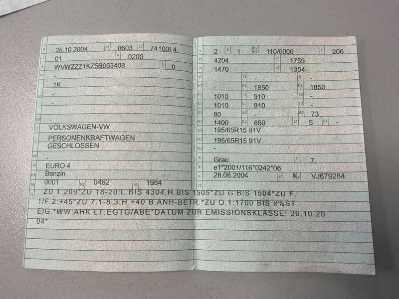 Volkswagen Golf V 2.0 FSI Comfortline 2004 – снимка 5