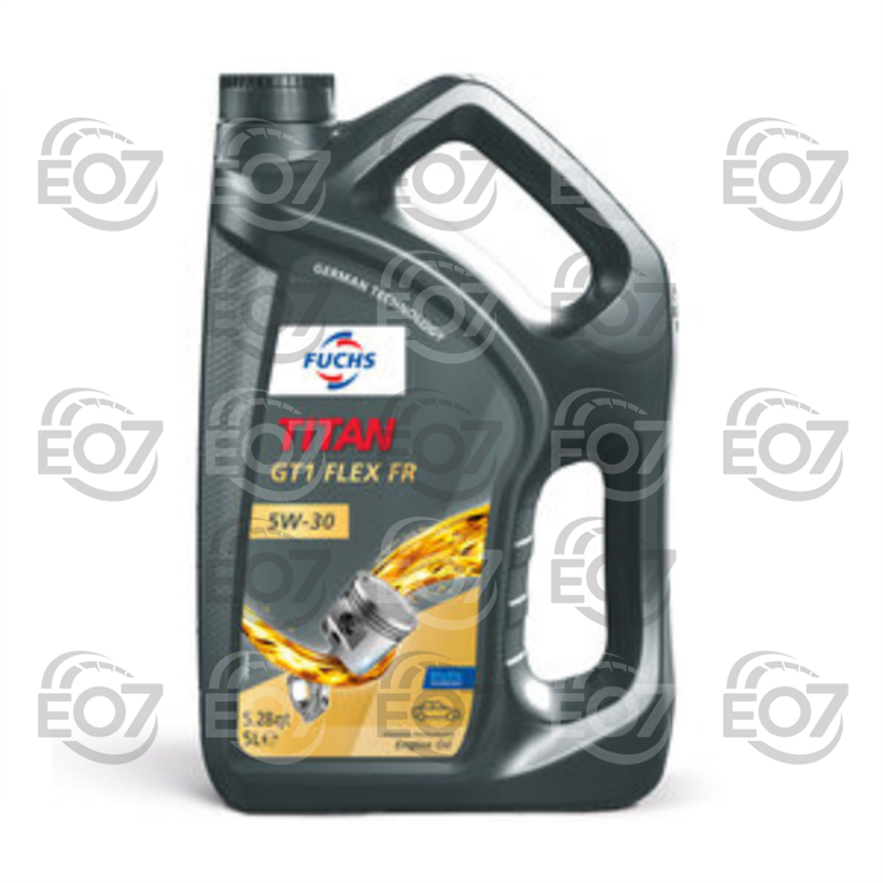 FUCHS 602095381 МАСЛО 5Л МОТОРНО TITAN GT1 FLEX FR 5W-30 C2/C3;PSA2290;RN17