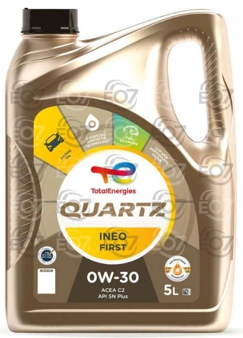 TOTAL 213833 МАСЛО 5L МОТОРНО Quartz INEO FIRST 0W-30 C2;PSA B71 2312