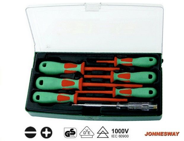 JONNESWAY DV13PP07S ОТВЕРКИ С ИЗОЛАЦИОННО ПОКРИТИЕ К-Т