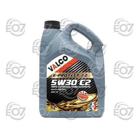 VALCO VALEPROTECT2.25W305 МАСЛО 5L МОТОРНО VALCO E-PROTECT 2.2 5W-30 C2;C3 PSAB712290