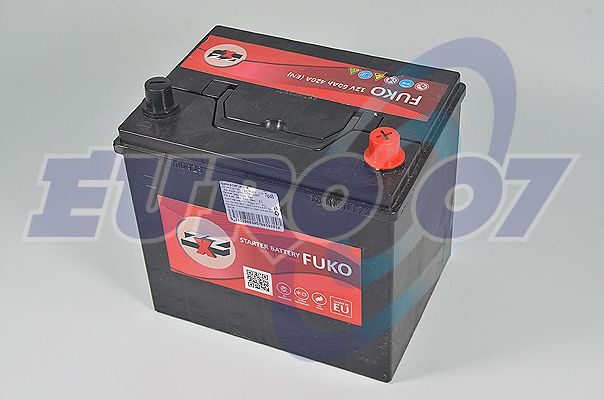 ZXZ 60-420FU230-170-220R АКУМУЛАТОР FUKO 12V60Ah420A JIS N(B0) R