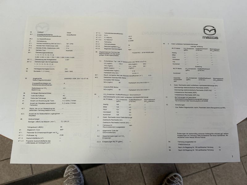 Mazda CX-60 3.3 e-Skyactiv-D Homura AWD 2024 – снимка 22