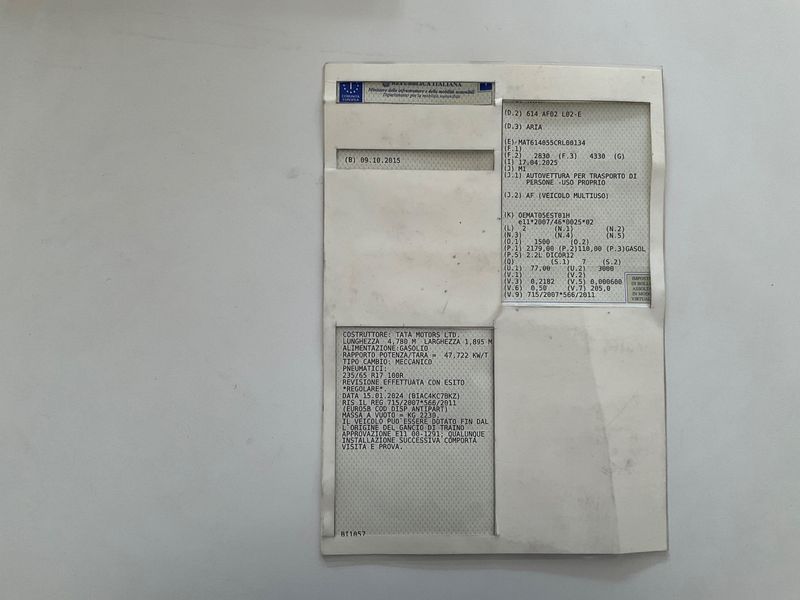 Tata Aria 2.2 Turbodiesel Prestige 4x4 2015 – снимка 20