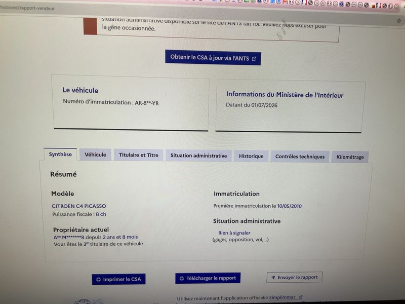 Citroen C4 Grand Picasso 2.0 HDi Confort 2010 – снимка 21