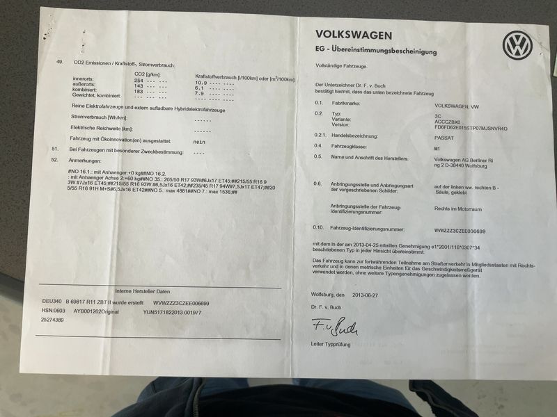 Volkswagen Passat 2.0 TSI Highline 2013 – снимка 21