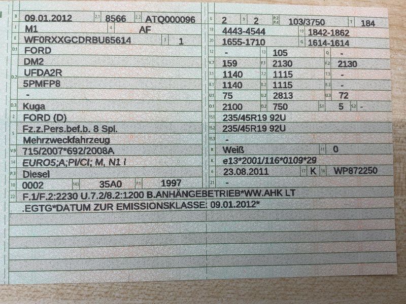 Ford Kuga 2.0 TDCi Titanium 2012 – снимка 20
