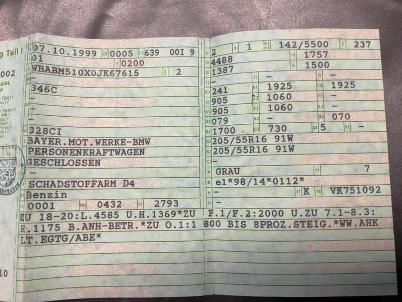BMW 3er 328Ci 1999 – снимка 21
