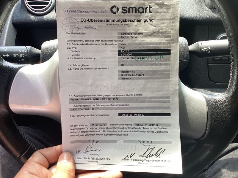 Smart fortwo 0.8 CDI Passion 2011 – снимка 6