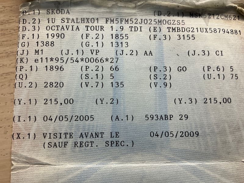 Skoda Octavia 1.9 TDI Tour 2005 – снимка 5