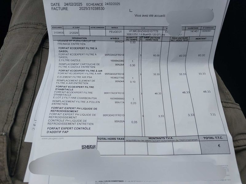 Peugeot 3008 1.6 Blue-HDi GT Line 2017 – снимка 18