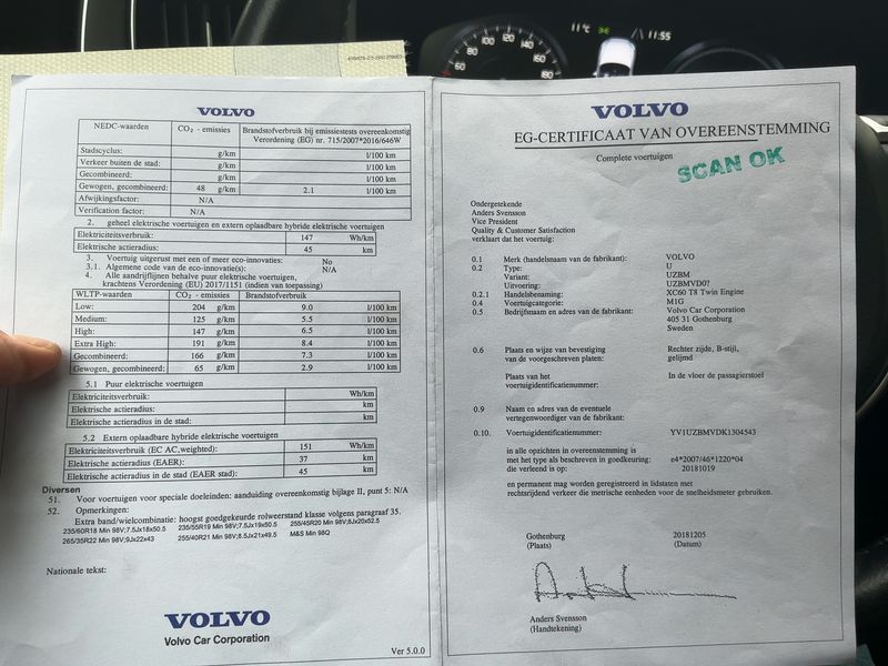 Volvo XC60 2.0 T8 Plug-in Hybrid Momentum AWD 2019 – снимка 21