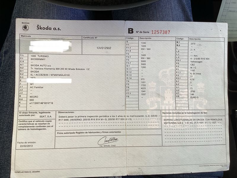 Skoda Yeti 1.2 TSI Ambition 2013 – снимка 6