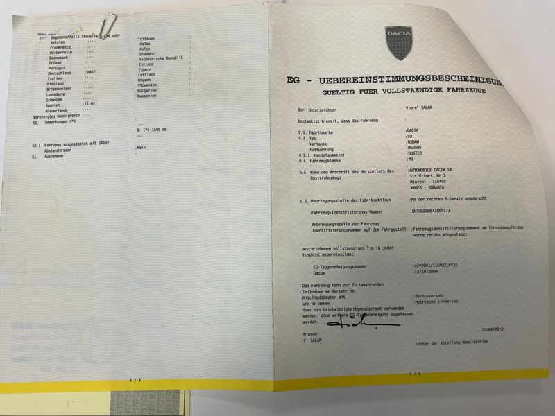 Dacia Duster 1.5 dCi Lauréate 4x2 2010 – снимка 21
