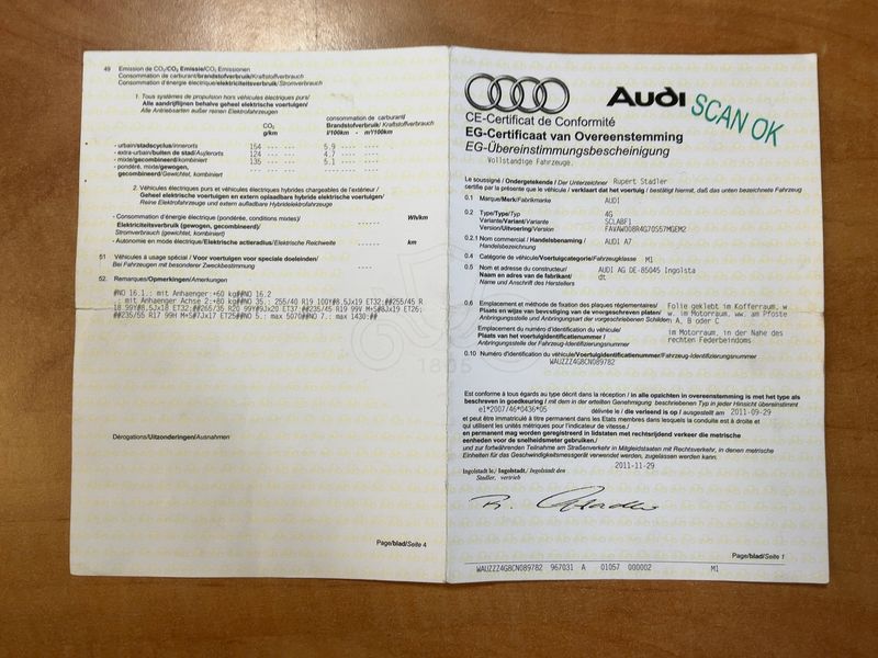 Audi A7 Sportback 3.0 V6 TDI 2012 – снимка 21