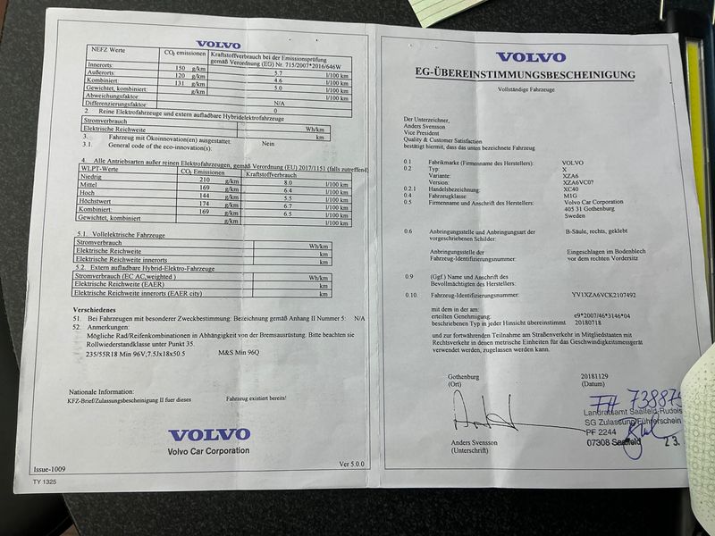 Volvo XC40 2.0 D4 Momentum AWD 2019 – снимка 22