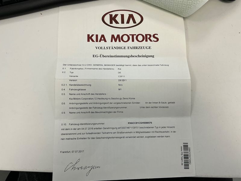 Kia Niro 1.6 Hybrid Spirit 2017 – снимка 21