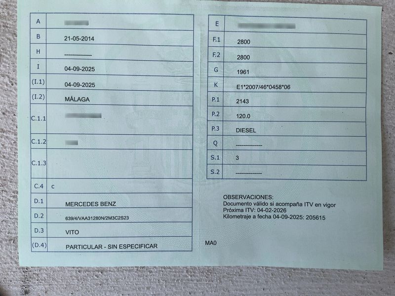 Mercedes-Benz Vito 116 CDI lang 2014 – снимка 20