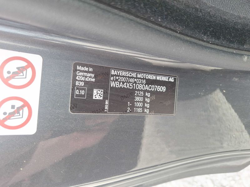 BMW 4er 420d xDrive M Sport 2019 – снимка 21