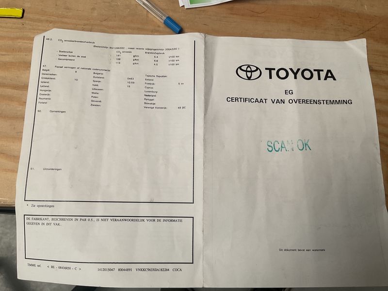 Toyota Yaris 1.4 D-4D Team 2008 – снимка на щета