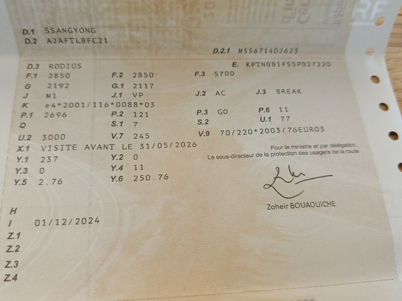 Ssangyong Rodius 270 Xdi 2005 – снимка 5