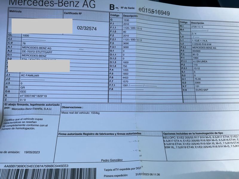 Mercedes-Benz A-Klasse A 200 d AMG Line 2023 – снимка 21
