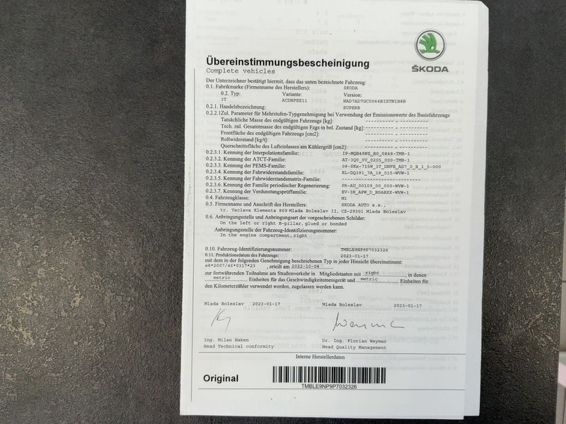 Skoda Superb 2.0 TSI L&K 4x4 2023 – снимка 21
