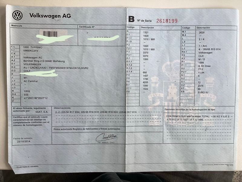 Volkswagen Golf VII 1.6 TDI Advance BlueMotion Tech 2014 – снимка 21