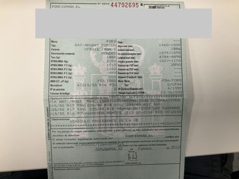 Ford Mondeo 2.0 TDCi Limited Edition 2012 – снимка 21
