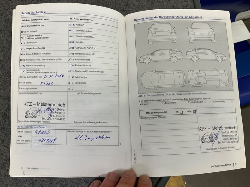Volkswagen Golf VI 1.4 TSI Match 2012 – снимка на щета