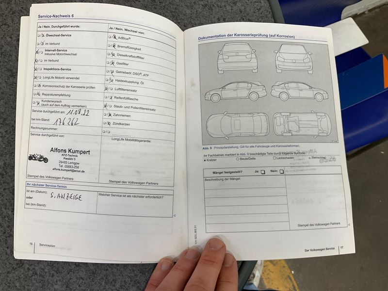 Volkswagen Golf VI 1.4 TSI Match 2012 – снимка на щета