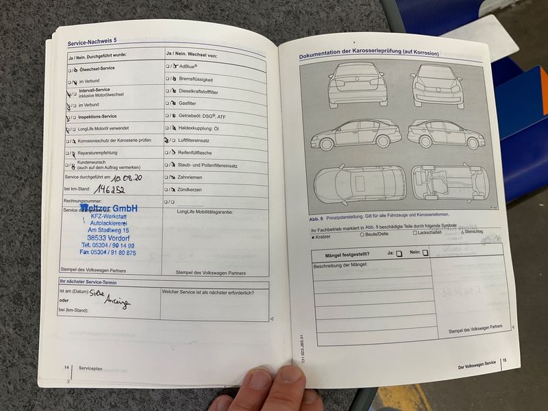 Volkswagen Golf VI 1.4 TSI Match 2012 – снимка на щета