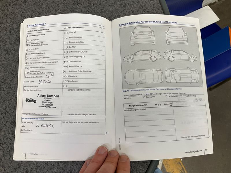 Volkswagen Golf VI 1.4 TSI Match 2012 – снимка на щета