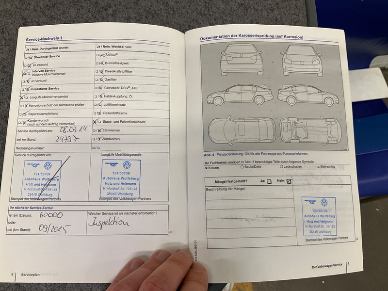 Volkswagen Golf VI 1.4 TSI Match 2012 – снимка на щета