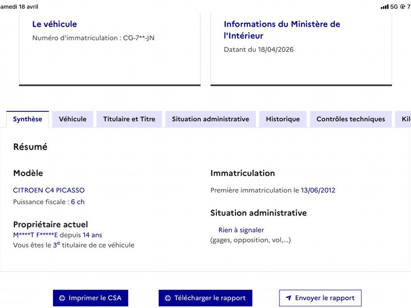 Citroen C4 Picasso 1.6 HDi Attraction 2012 – снимка 6