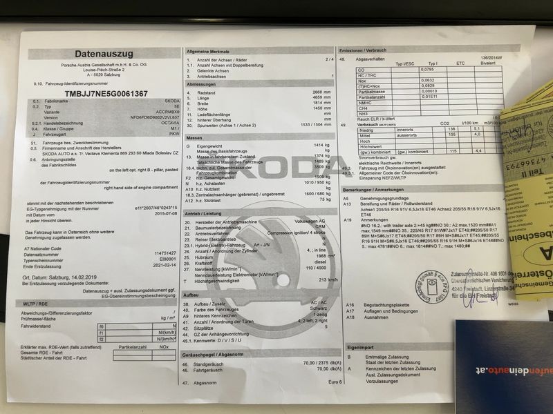 Skoda Octavia 2.0 TDI Style 2015 – снимка 22