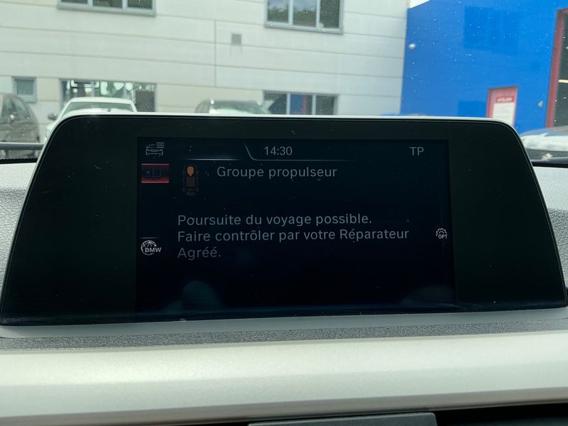 BMW 3er 318d 2014 – снимка на щета