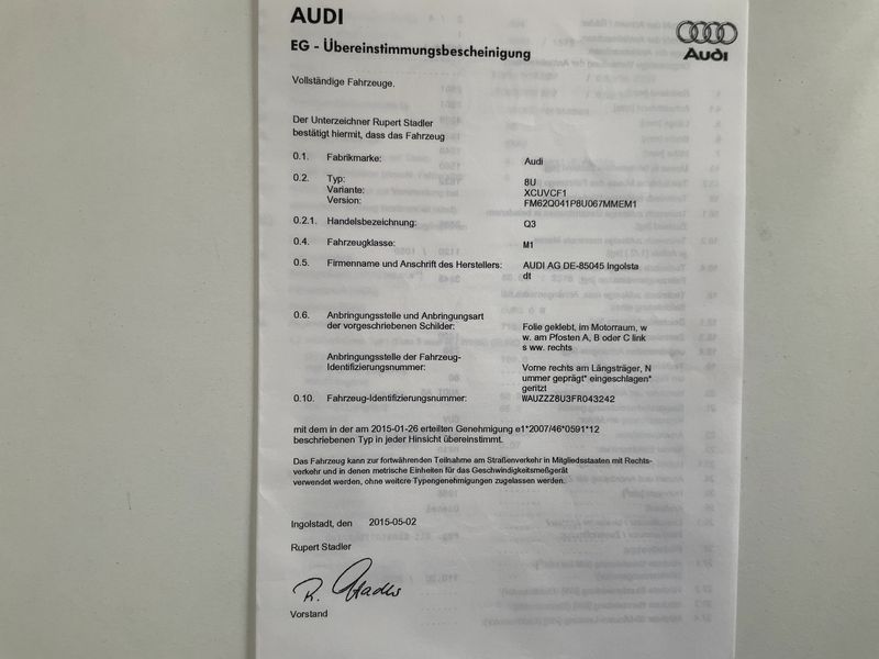 Audi Q3 2.0 TDI Sport 2015 – снимка 21