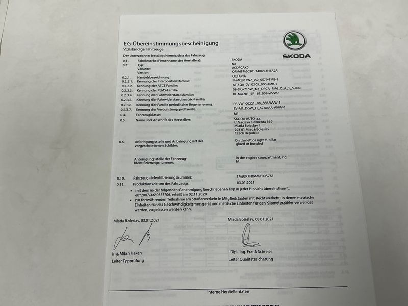 Skoda Octavia 1.5 TSI ACT First Edition 2021 – снимка 21