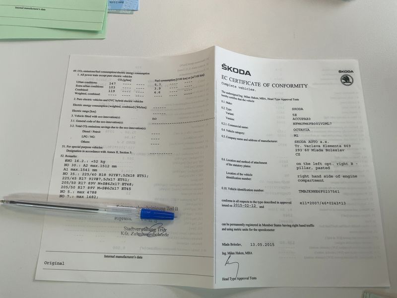 Skoda Octavia 2.0 TDI RS 2015 – снимка 21