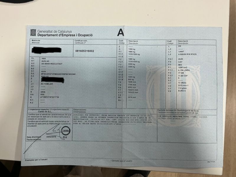 Audi A3 Sportback 1.6 TDI Attraction 2011 – снимка 21