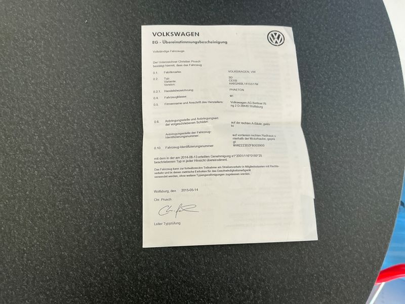 Volkswagen Phaeton 3.0 V6 TDI 4Motion 2015 – снимка 21