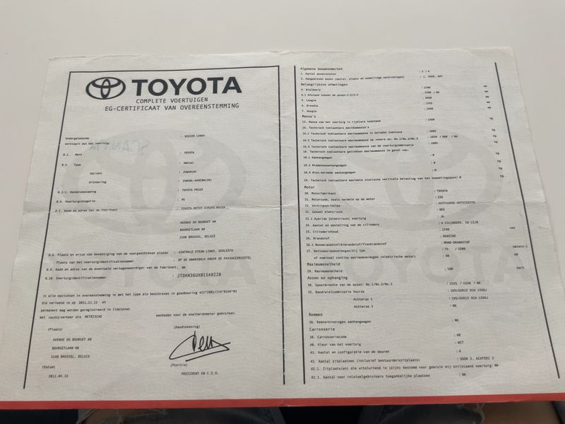Toyota Prius 1.8 Active 2012 – снимка 21