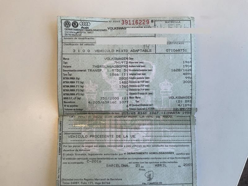 Volkswagen T5 Kombi 1.9 TDI 2007 – снимка 21