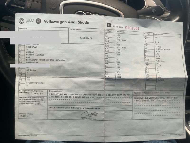 Audi A4 2.0 TDI Advanced Edition 2012 – снимка 21