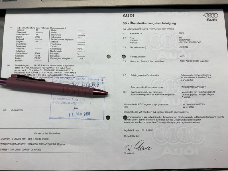Audi Q5 3.0 V6 TDI quattro 2010 – снимка 21