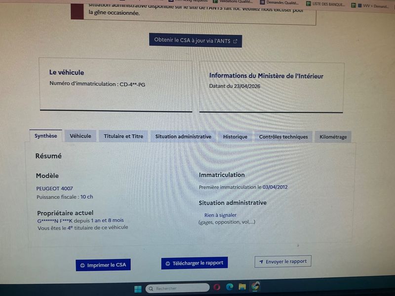 Peugeot 4007 2.2 HDi Drive Tech 2012 – снимка 6